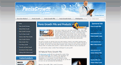 Desktop Screenshot of penisgrowth.com